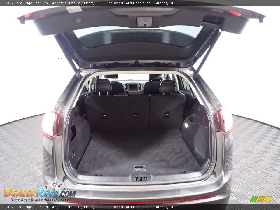 2017 Ford Edge Titanium Magnetic Metallic / Ebony Photo #11