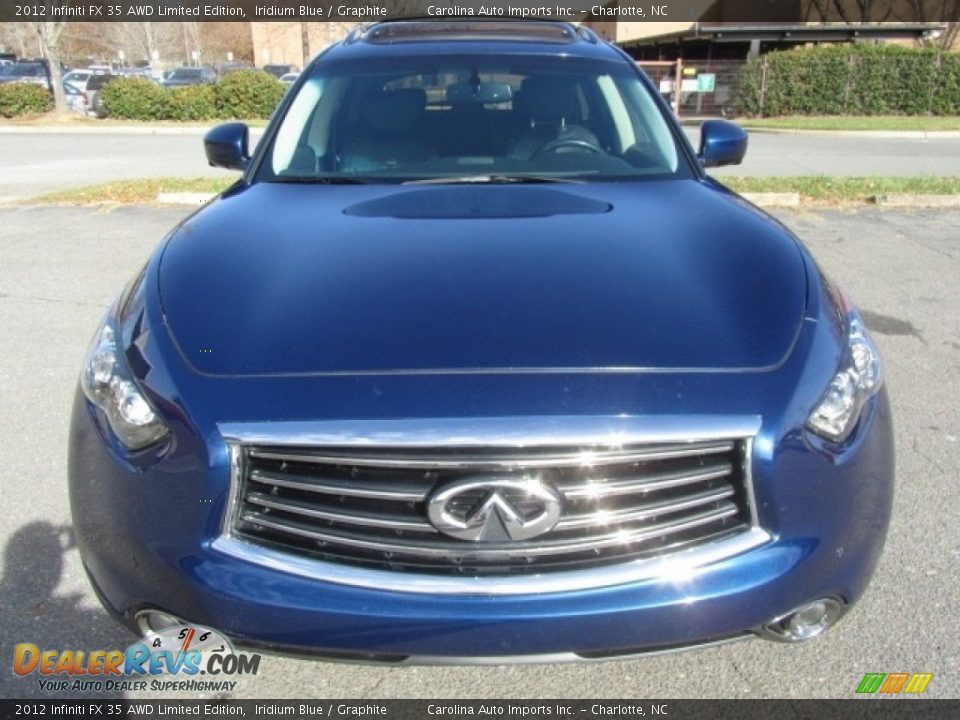 2012 Infiniti FX 35 AWD Limited Edition Iridium Blue / Graphite Photo #5