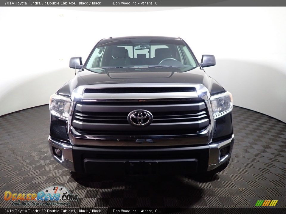 2014 Toyota Tundra SR Double Cab 4x4 Black / Black Photo #4