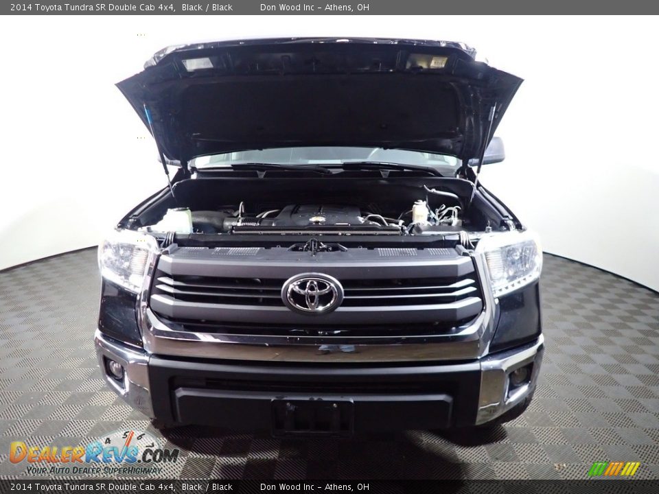 2014 Toyota Tundra SR Double Cab 4x4 Black / Black Photo #5