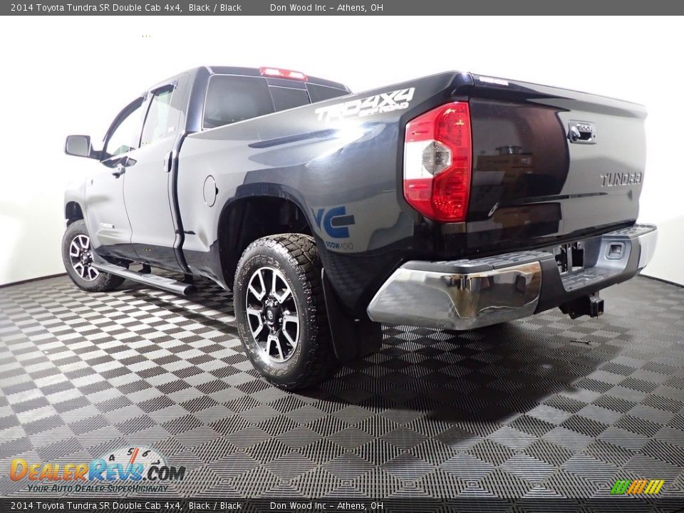 2014 Toyota Tundra SR Double Cab 4x4 Black / Black Photo #10