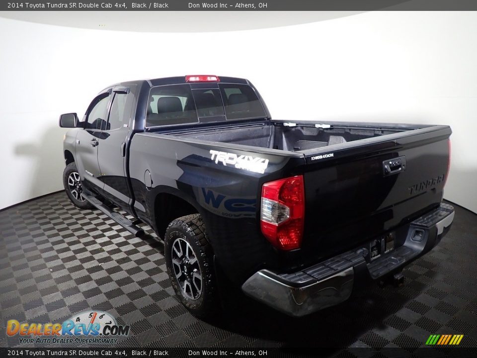 2014 Toyota Tundra SR Double Cab 4x4 Black / Black Photo #11