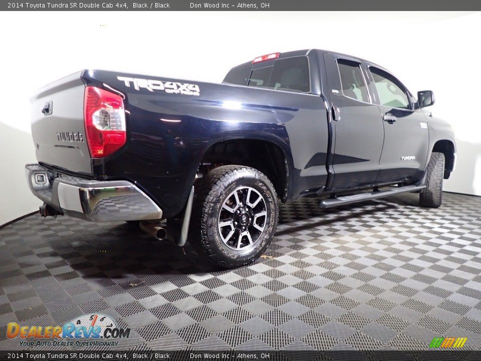 2014 Toyota Tundra SR Double Cab 4x4 Black / Black Photo #14