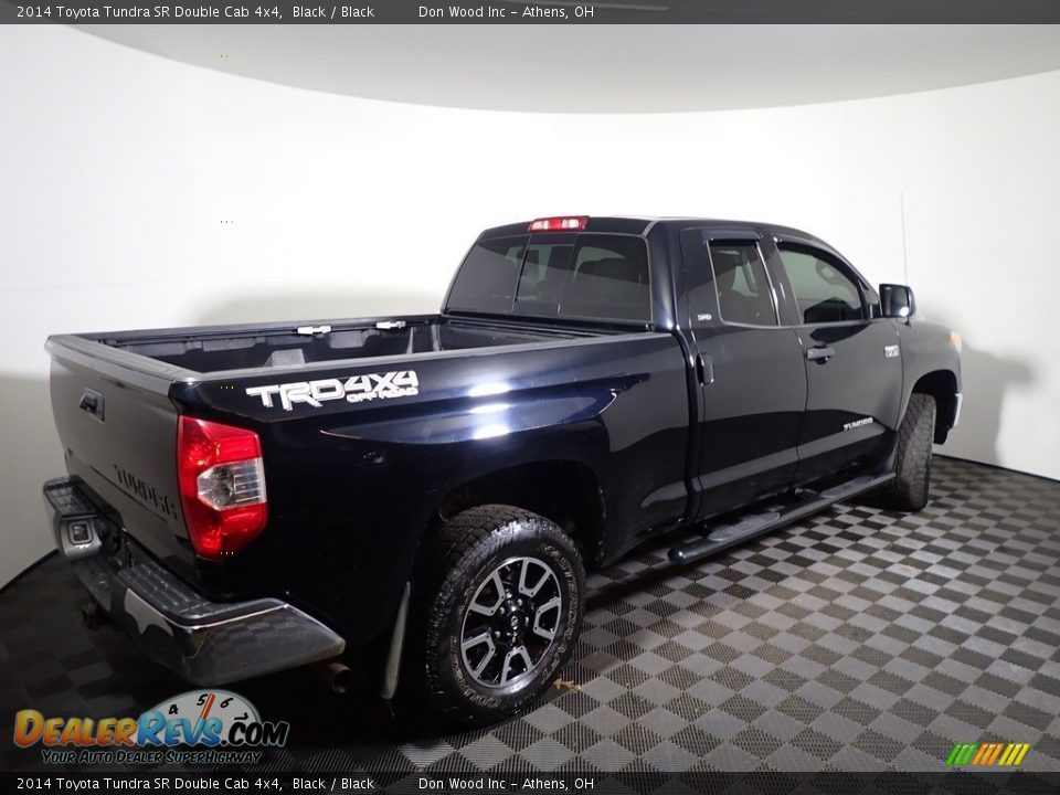 2014 Toyota Tundra SR Double Cab 4x4 Black / Black Photo #15