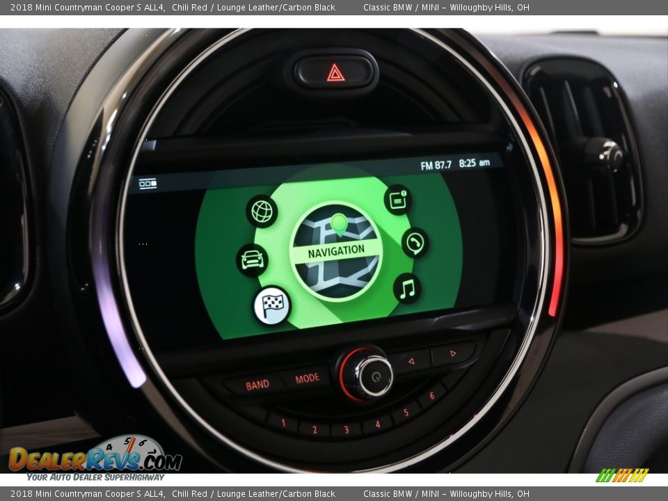 2018 Mini Countryman Cooper S ALL4 Chili Red / Lounge Leather/Carbon Black Photo #9
