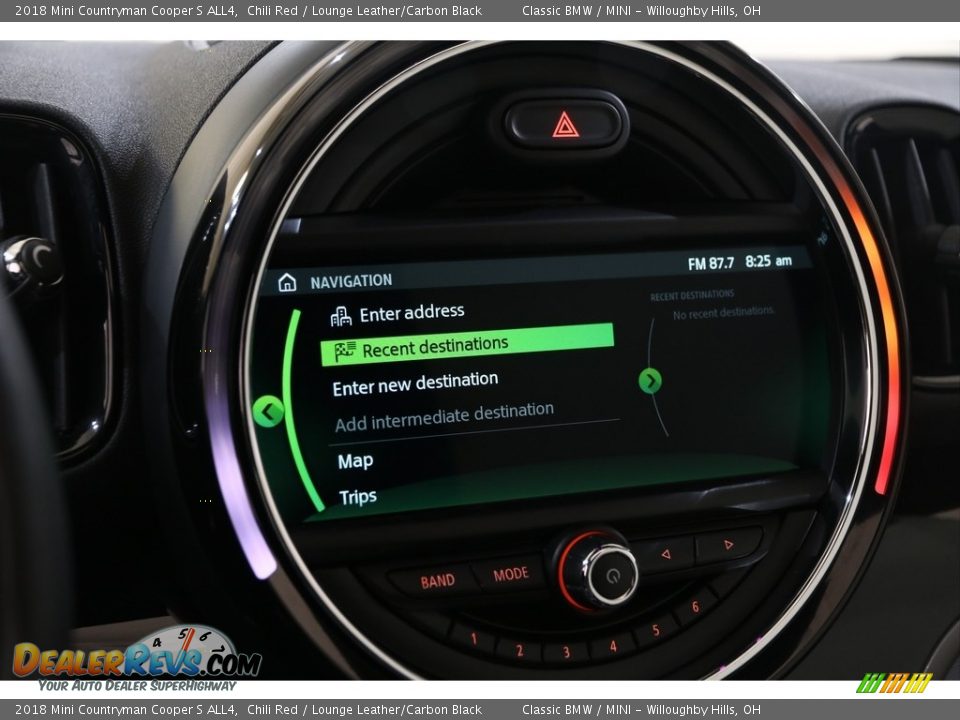 2018 Mini Countryman Cooper S ALL4 Chili Red / Lounge Leather/Carbon Black Photo #10