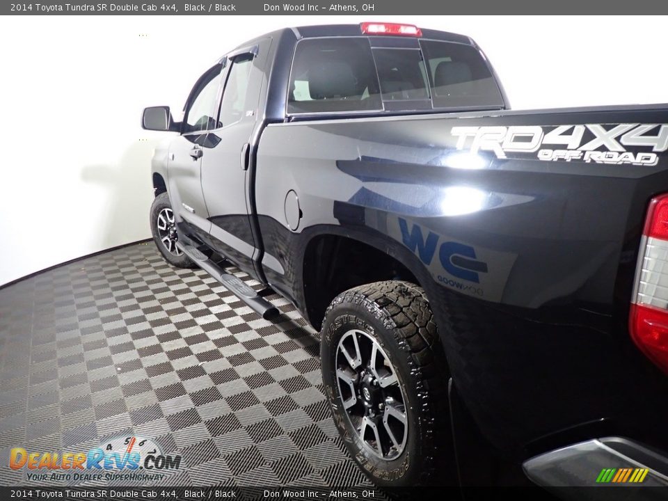 2014 Toyota Tundra SR Double Cab 4x4 Black / Black Photo #16