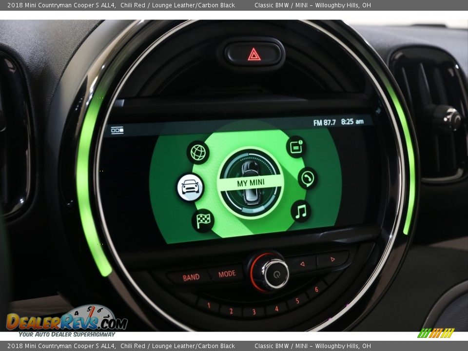 2018 Mini Countryman Cooper S ALL4 Chili Red / Lounge Leather/Carbon Black Photo #11