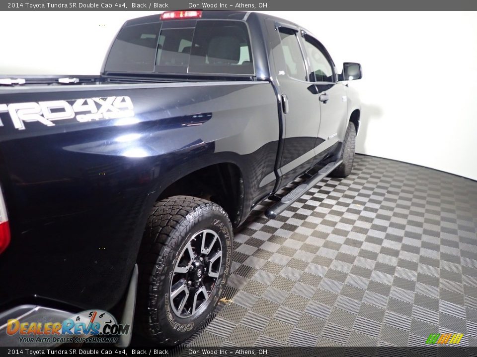 2014 Toyota Tundra SR Double Cab 4x4 Black / Black Photo #17