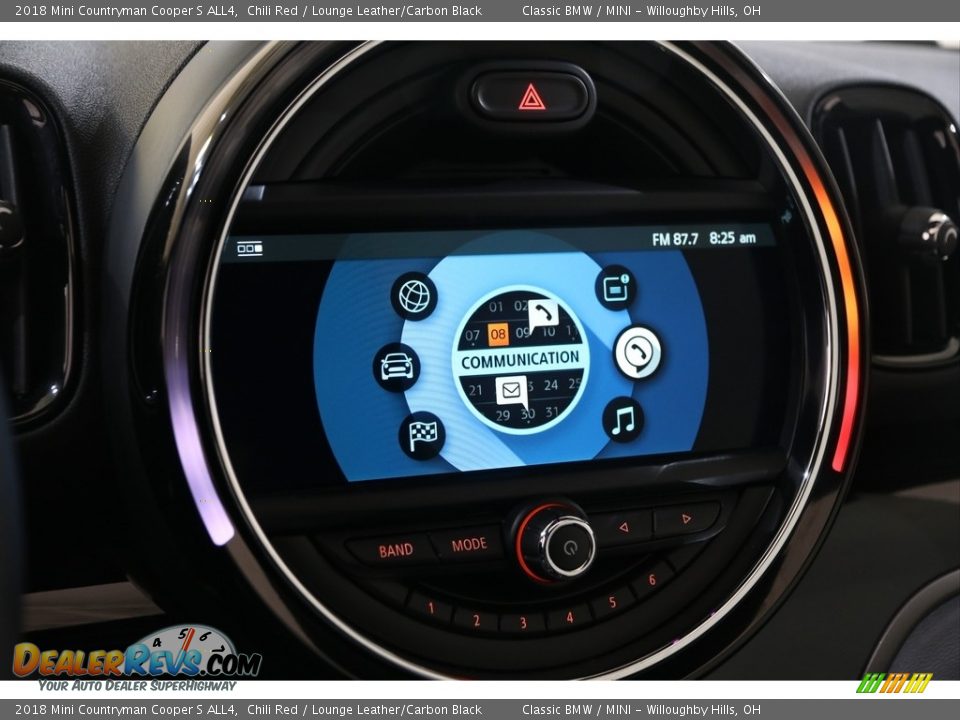 2018 Mini Countryman Cooper S ALL4 Chili Red / Lounge Leather/Carbon Black Photo #15