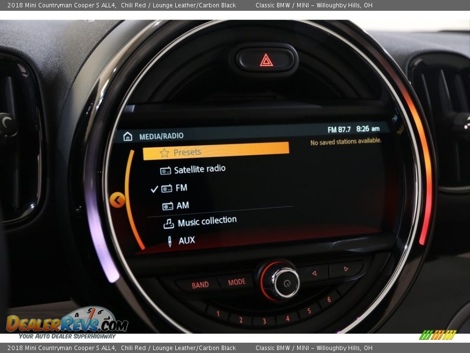 2018 Mini Countryman Cooper S ALL4 Chili Red / Lounge Leather/Carbon Black Photo #20
