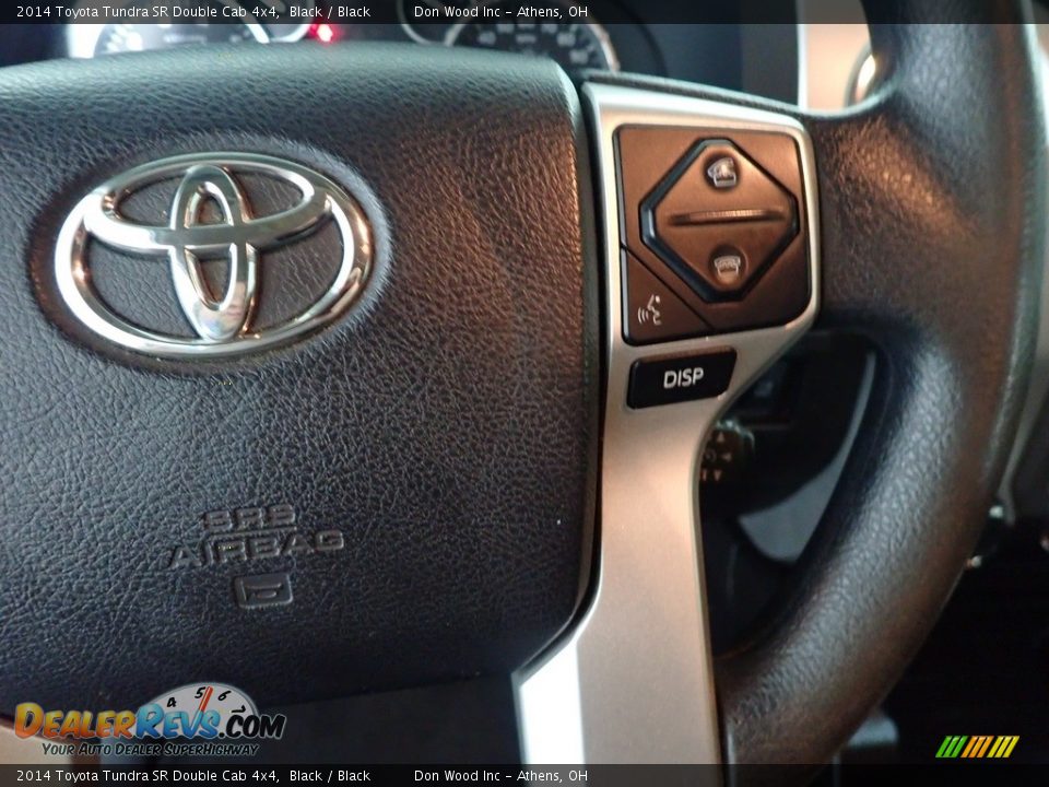 2014 Toyota Tundra SR Double Cab 4x4 Black / Black Photo #25