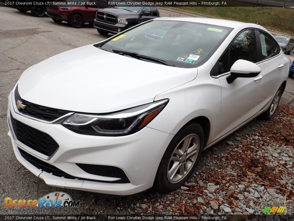 2017 Chevrolet Cruze LT Summit White / Jet Black Photo #1