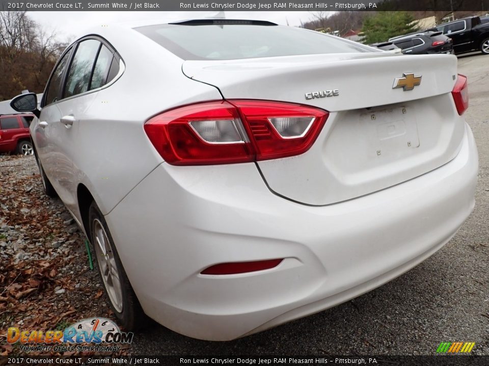 2017 Chevrolet Cruze LT Summit White / Jet Black Photo #3