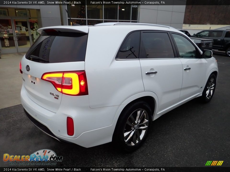 2014 Kia Sorento SX V6 AWD Snow White Pearl / Black Photo #2