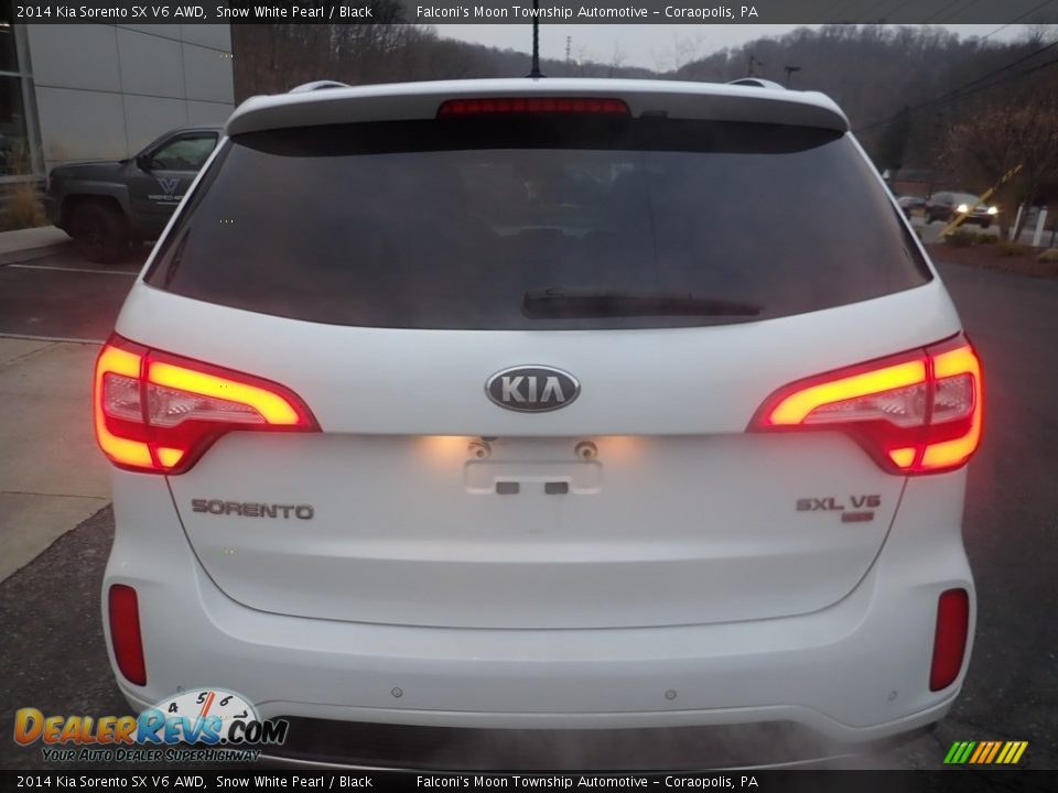 2014 Kia Sorento SX V6 AWD Snow White Pearl / Black Photo #3