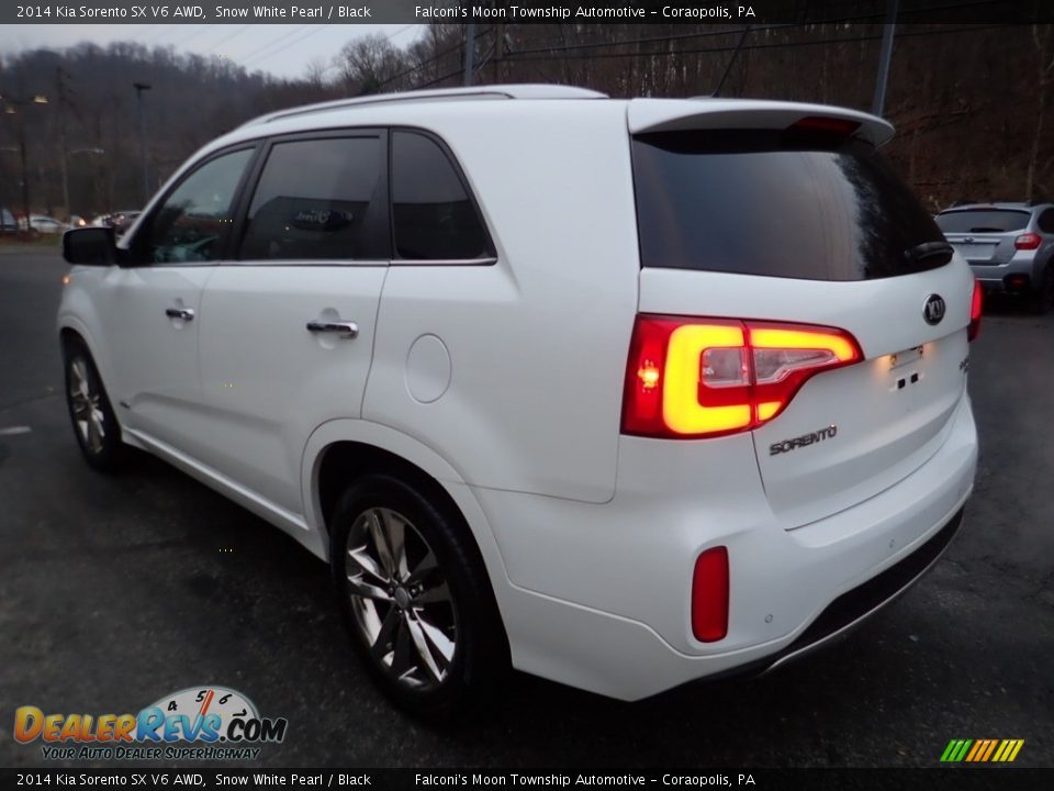 2014 Kia Sorento SX V6 AWD Snow White Pearl / Black Photo #4