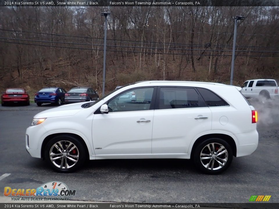 2014 Kia Sorento SX V6 AWD Snow White Pearl / Black Photo #5