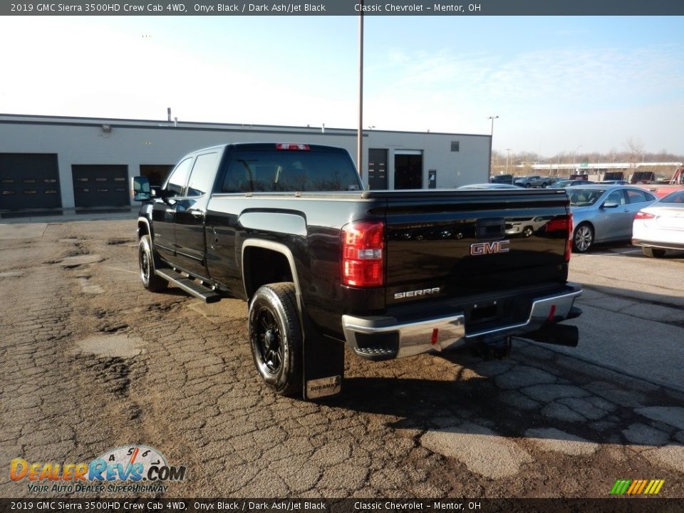 2019 GMC Sierra 3500HD Crew Cab 4WD Onyx Black / Dark Ash/Jet Black Photo #5