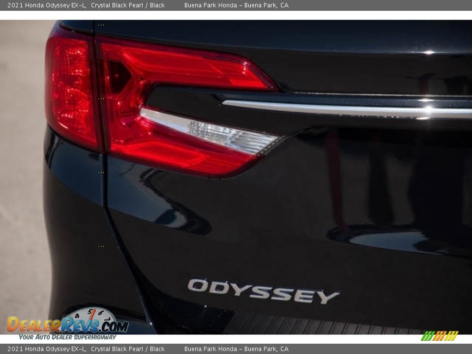 2021 Honda Odyssey EX-L Crystal Black Pearl / Black Photo #6