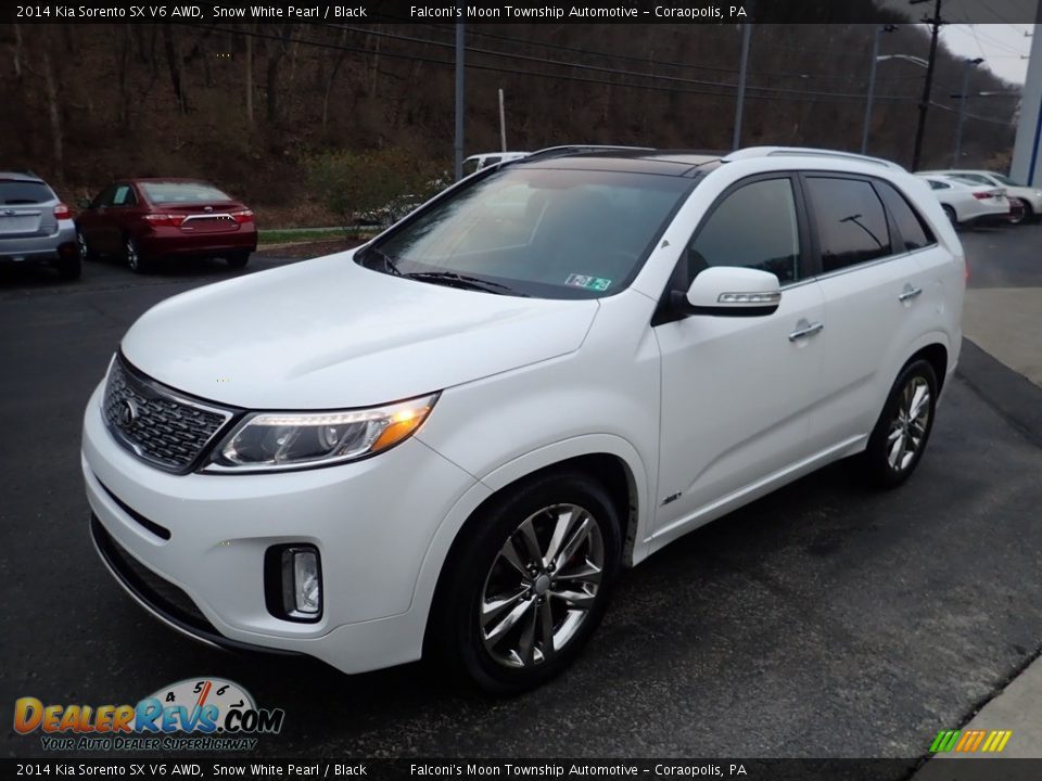 2014 Kia Sorento SX V6 AWD Snow White Pearl / Black Photo #6