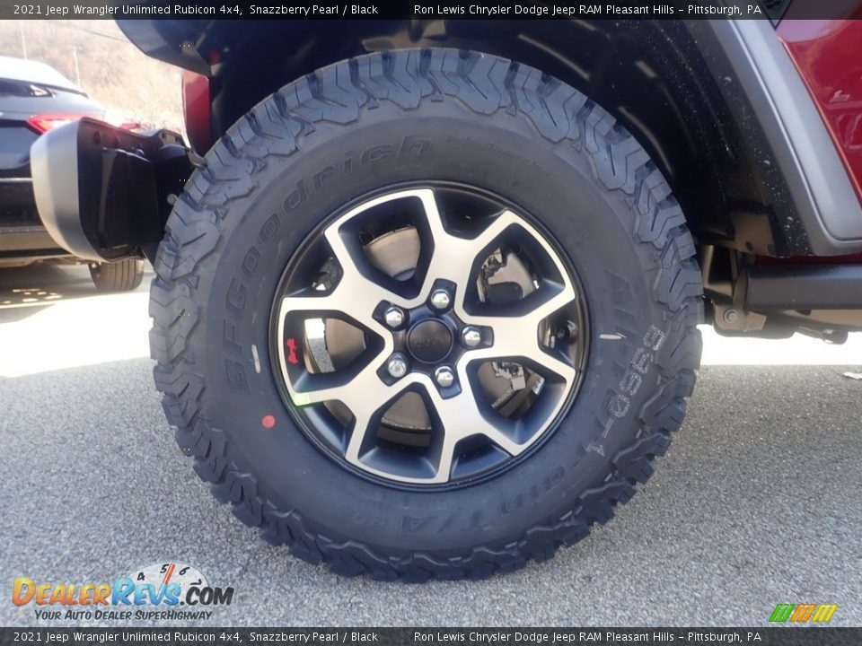 2021 Jeep Wrangler Unlimited Rubicon 4x4 Wheel Photo #6