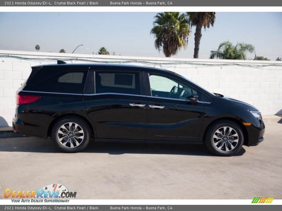 2021 Honda Odyssey EX-L Crystal Black Pearl / Black Photo #8