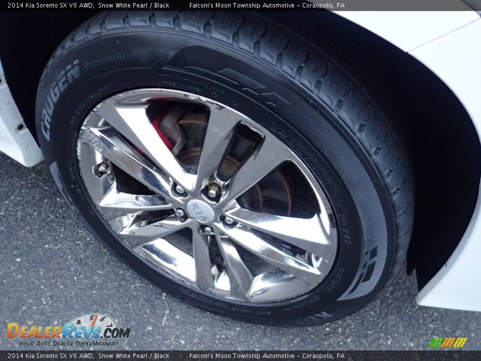 2014 Kia Sorento SX V6 AWD Snow White Pearl / Black Photo #9