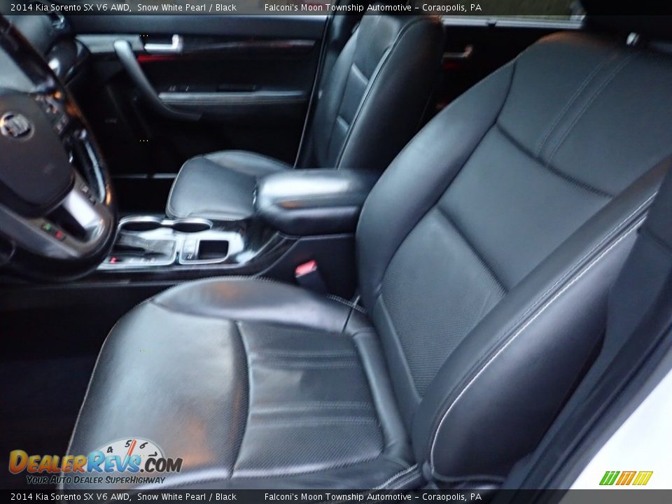 2014 Kia Sorento SX V6 AWD Snow White Pearl / Black Photo #15
