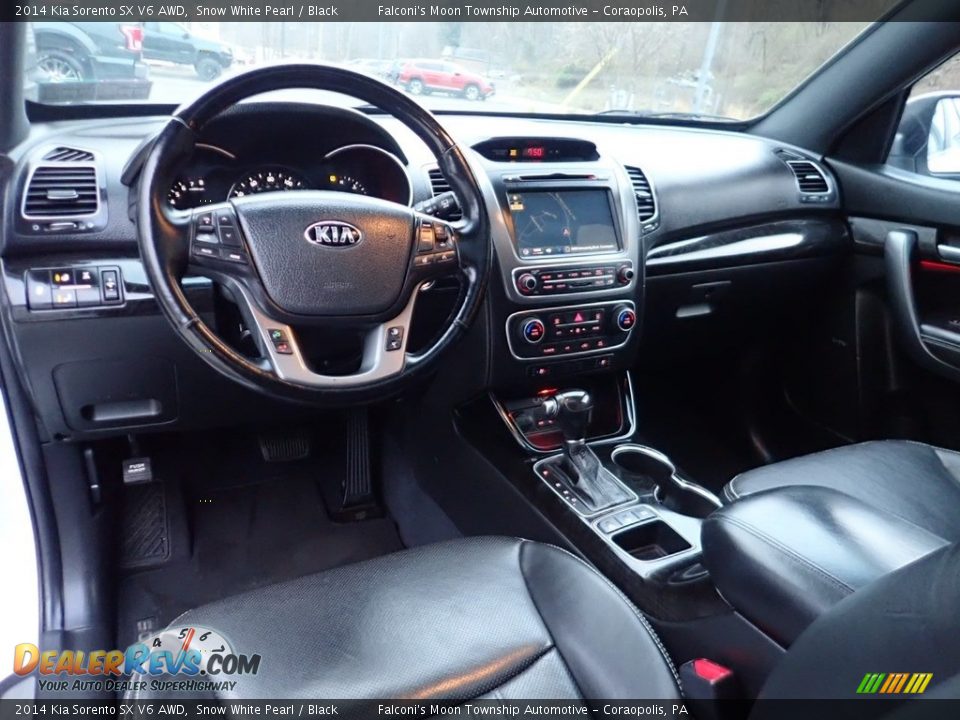 2014 Kia Sorento SX V6 AWD Snow White Pearl / Black Photo #17