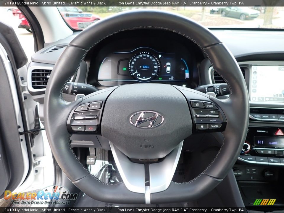 2019 Hyundai Ioniq Hybrid Limited Steering Wheel Photo #16