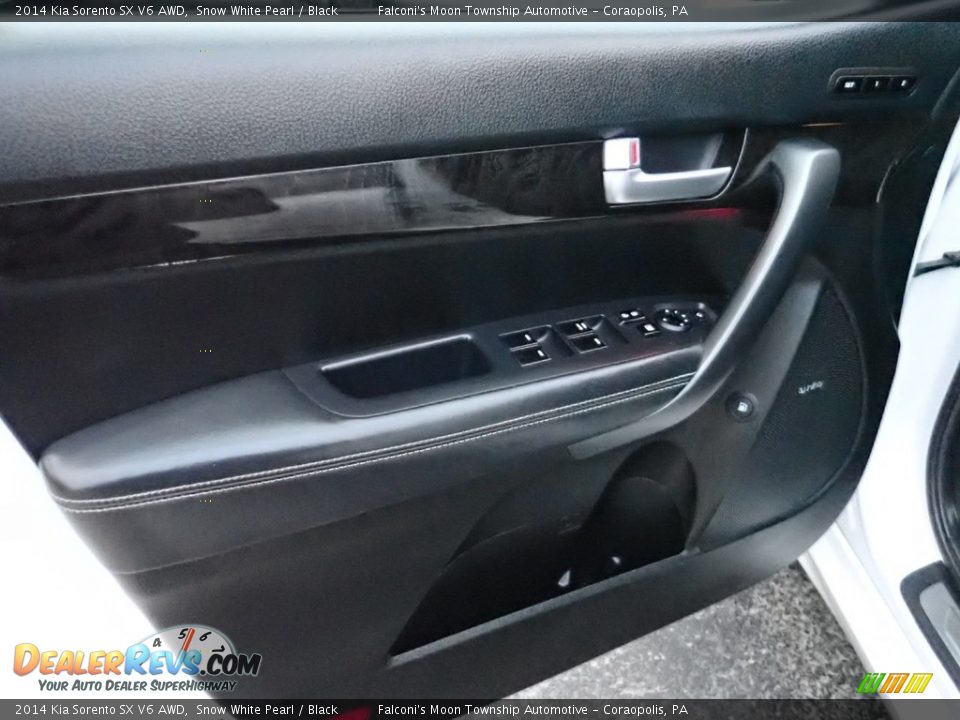 2014 Kia Sorento SX V6 AWD Snow White Pearl / Black Photo #18