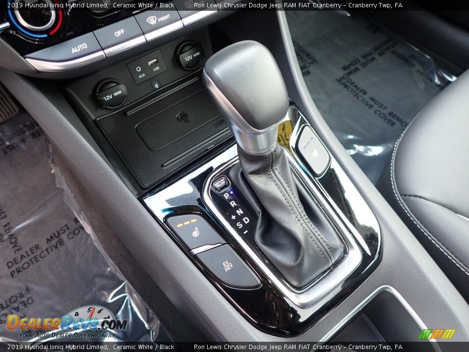 2019 Hyundai Ioniq Hybrid Limited Shifter Photo #19