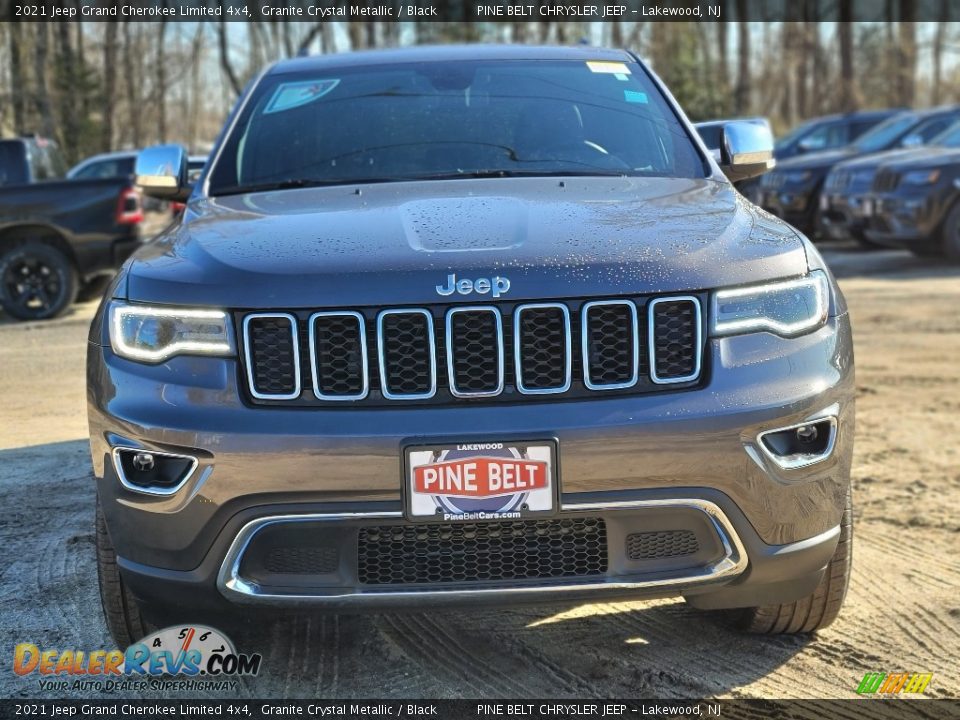 2021 Jeep Grand Cherokee Limited 4x4 Granite Crystal Metallic / Black Photo #3