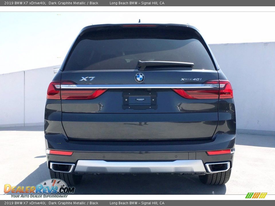 2019 BMW X7 xDrive40i Dark Graphite Metallic / Black Photo #3