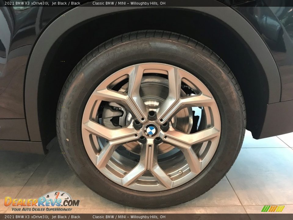 2021 BMW X3 xDrive30i Jet Black / Black Photo #5