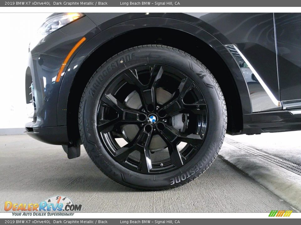 2019 BMW X7 xDrive40i Dark Graphite Metallic / Black Photo #9