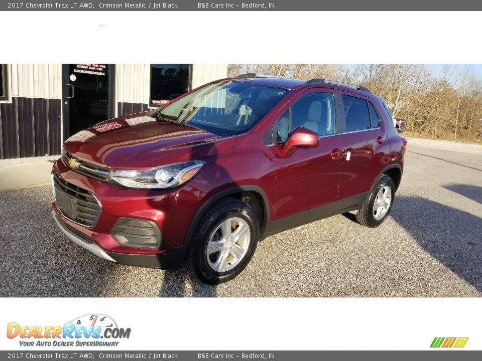 2017 Chevrolet Trax LT AWD Crimson Metallic / Jet Black Photo #1