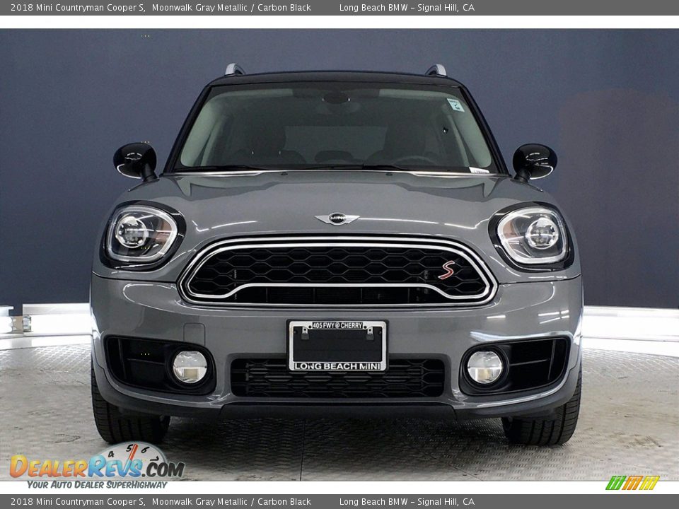 2018 Mini Countryman Cooper S Moonwalk Gray Metallic / Carbon Black Photo #2