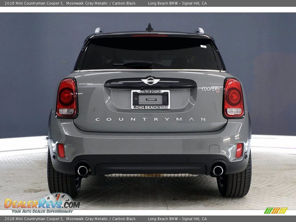 2018 Mini Countryman Cooper S Moonwalk Gray Metallic / Carbon Black Photo #3