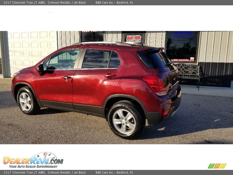 2017 Chevrolet Trax LT AWD Crimson Metallic / Jet Black Photo #3