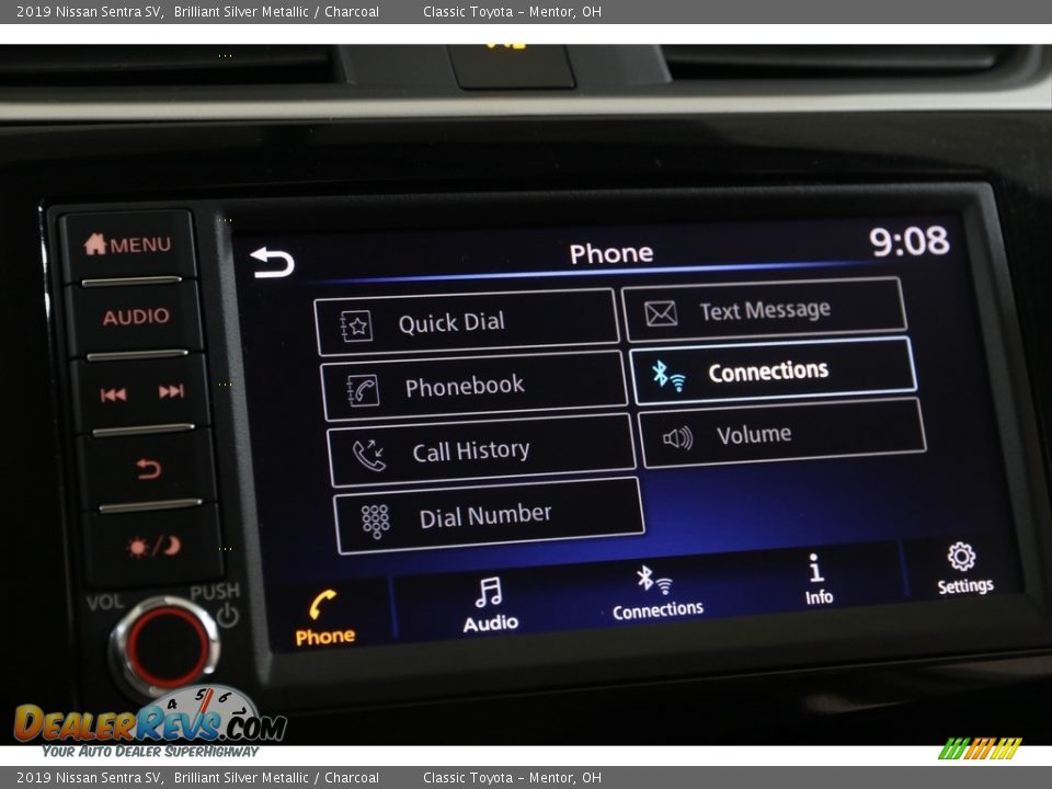 2019 Nissan Sentra SV Brilliant Silver Metallic / Charcoal Photo #11