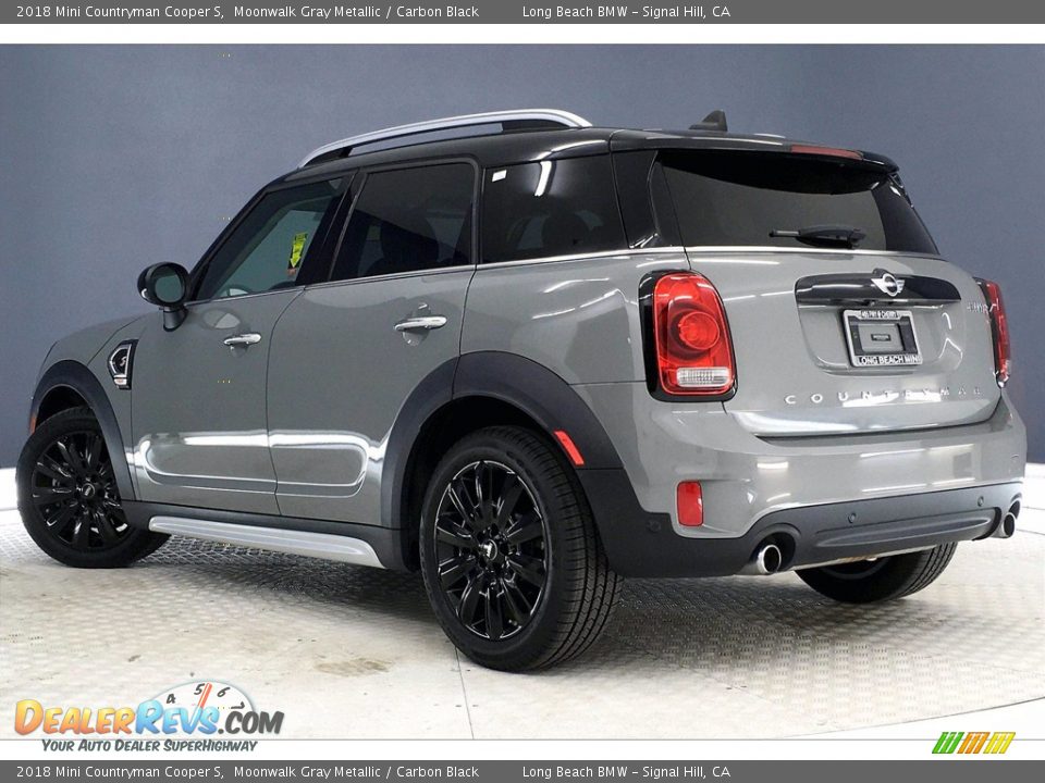 2018 Mini Countryman Cooper S Moonwalk Gray Metallic / Carbon Black Photo #10