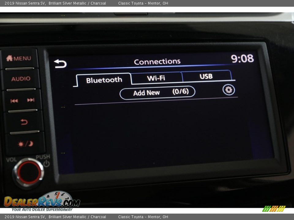 2019 Nissan Sentra SV Brilliant Silver Metallic / Charcoal Photo #12