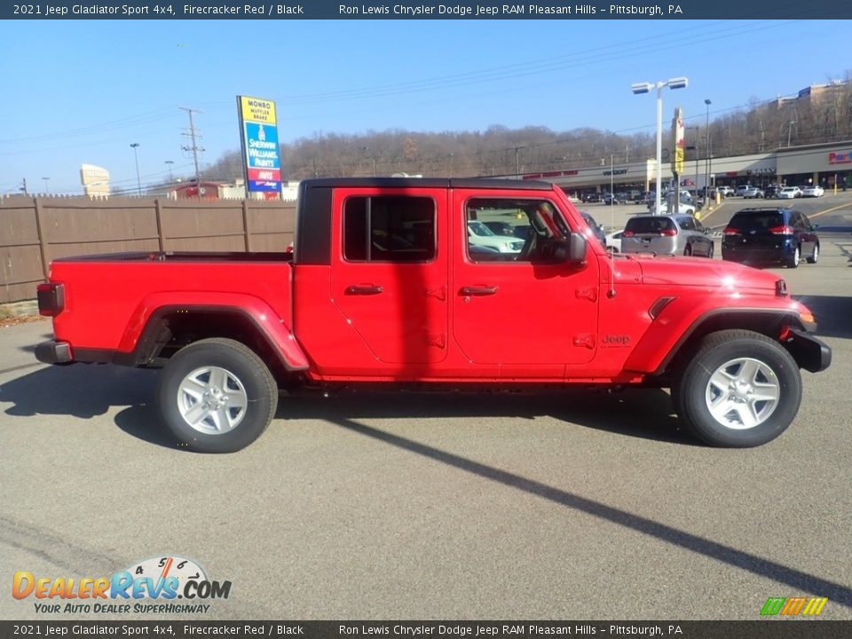 2021 Jeep Gladiator Sport 4x4 Firecracker Red / Black Photo #4