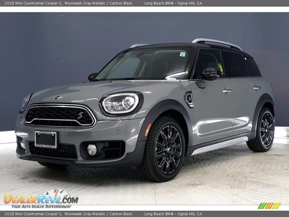 2018 Mini Countryman Cooper S Moonwalk Gray Metallic / Carbon Black Photo #12