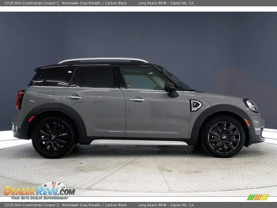 2018 Mini Countryman Cooper S Moonwalk Gray Metallic / Carbon Black Photo #14