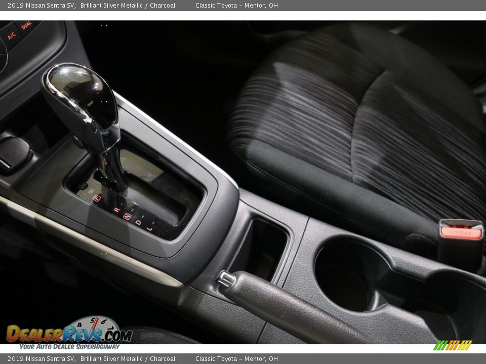 2019 Nissan Sentra SV Brilliant Silver Metallic / Charcoal Photo #17