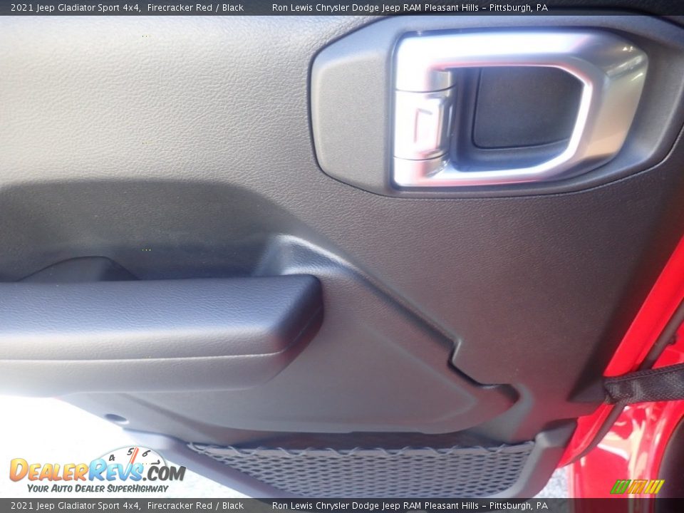 2021 Jeep Gladiator Sport 4x4 Firecracker Red / Black Photo #11