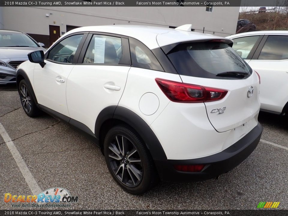 2018 Mazda CX-3 Touring AWD Snowflake White Pearl Mica / Black Photo #2